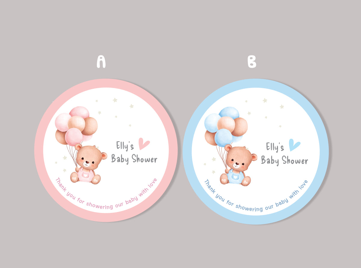 Baby shower sticker (BS2401)