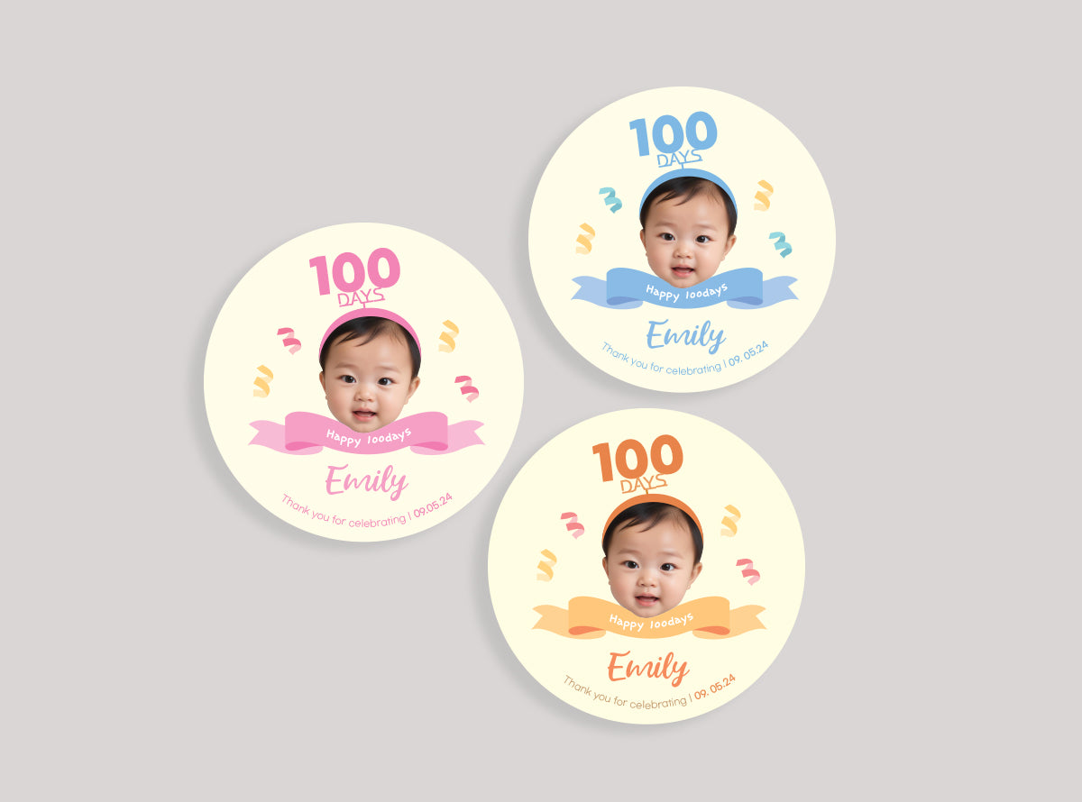 100days sticker (BD2405)
