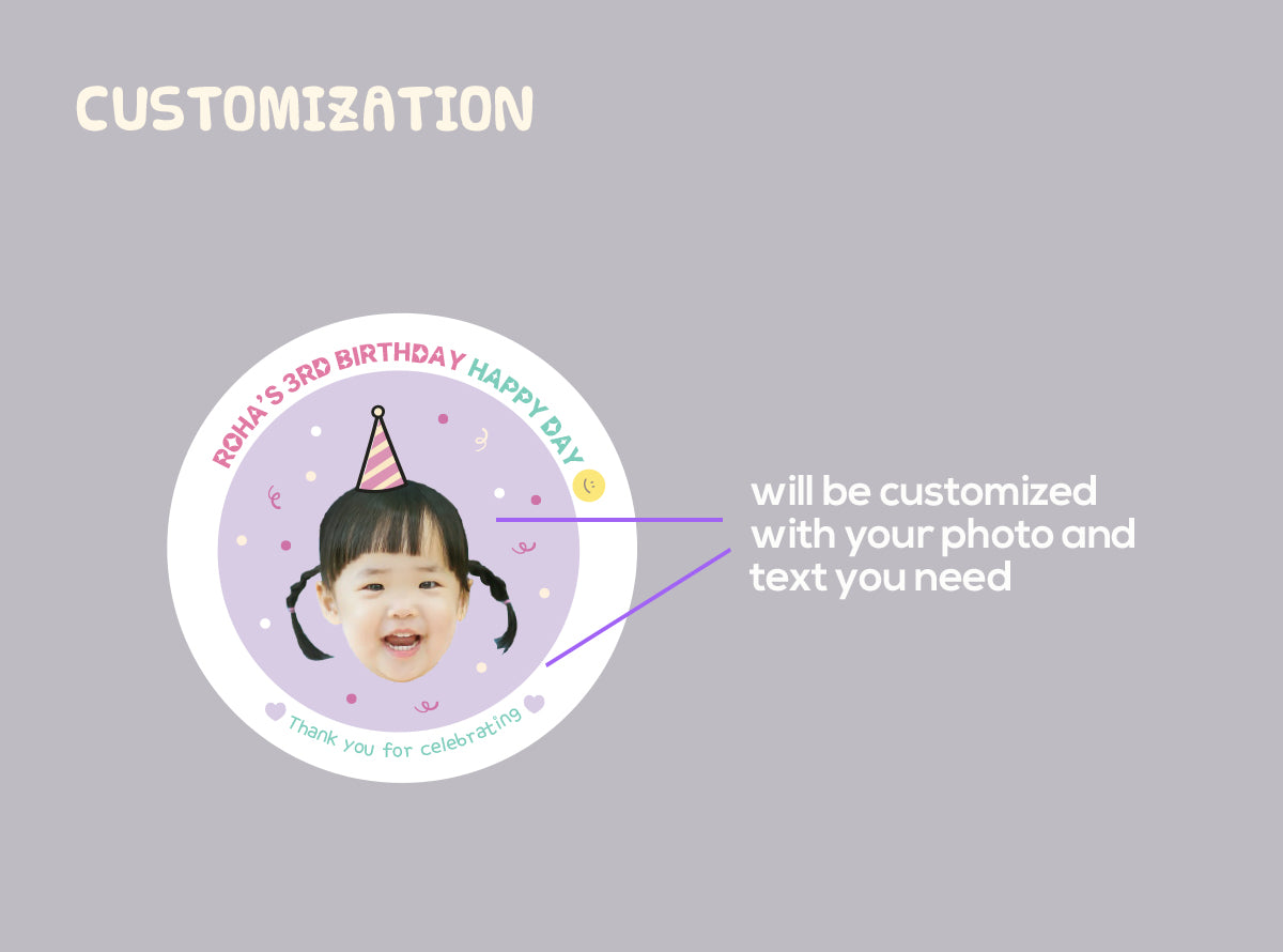 B-day sticker (BD2407)