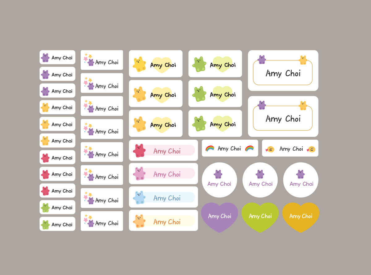 Name sticker (NS2402)